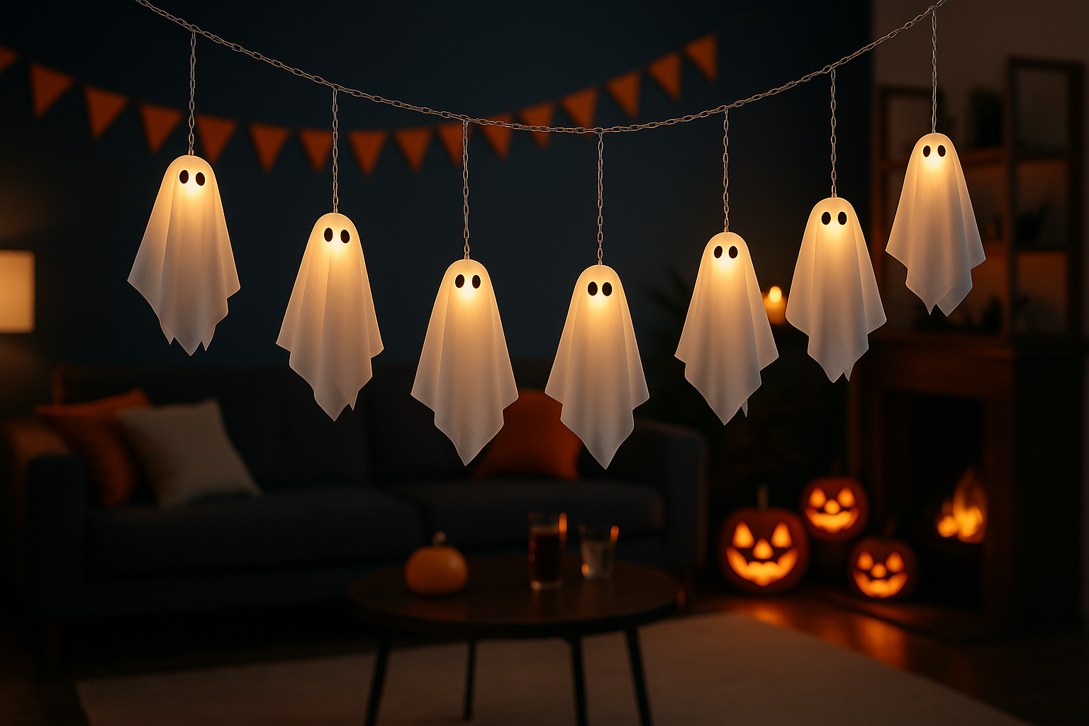 👻 Halloween Decorative Lights – Set of 10