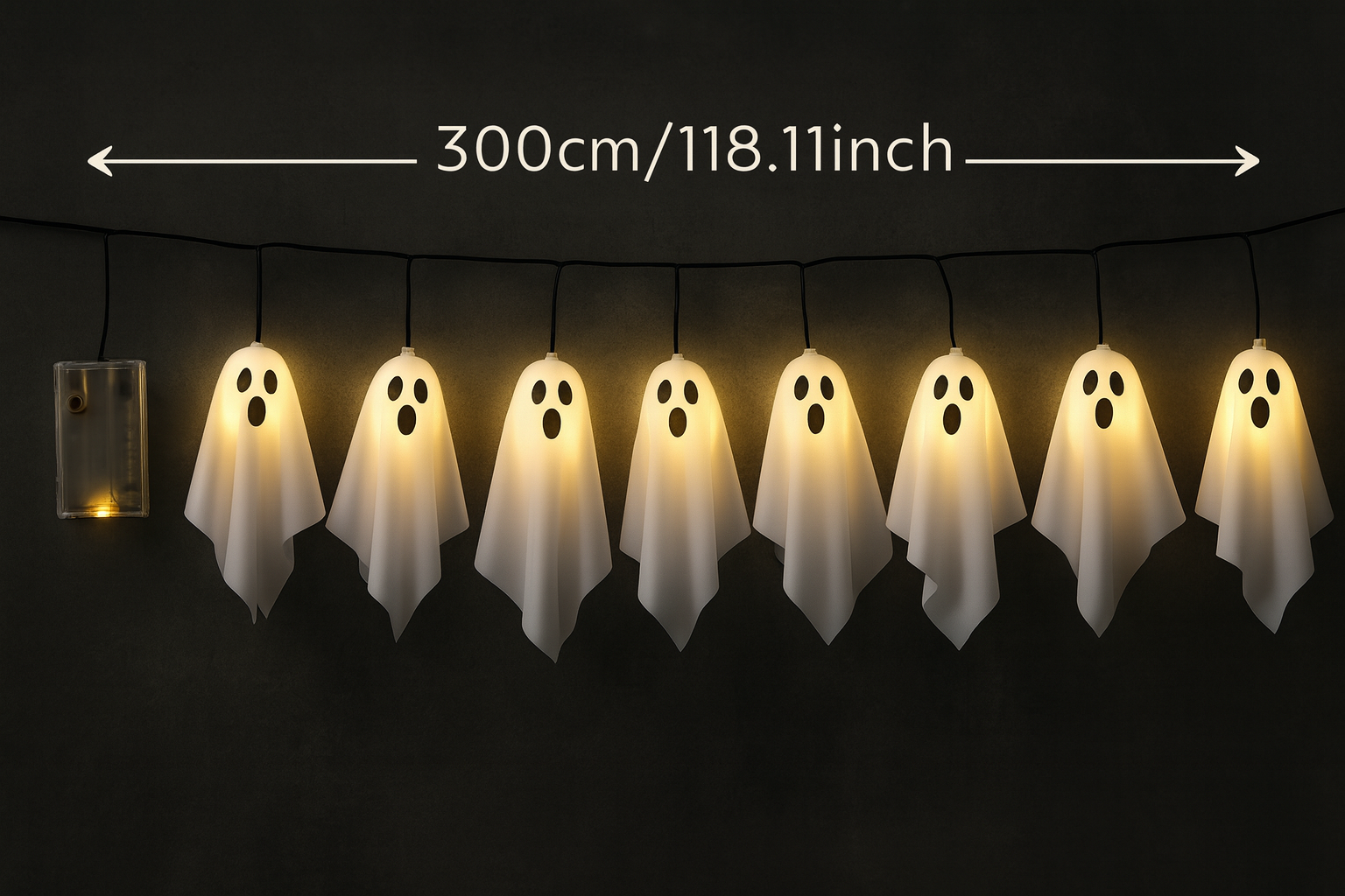 👻 Halloween Decorative Lights – Set of 10