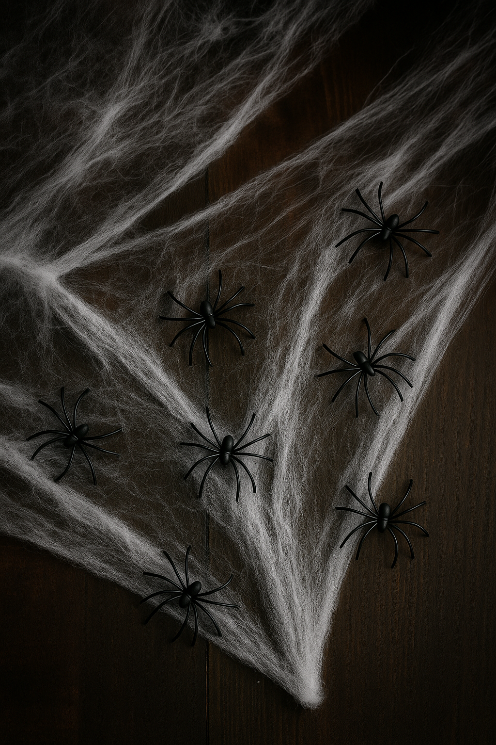 200 Soft Spider Webs Halloween Decorations Bonus with 10 Fake Spiders